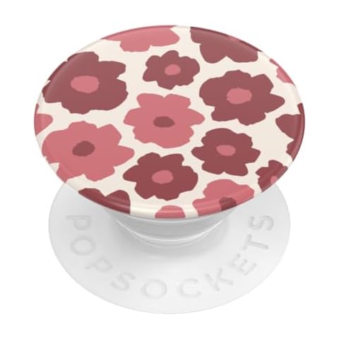 PopSockets Mauve Floral Phone Grip Cover