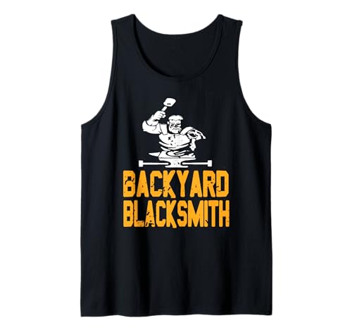 Hinterhof Schmied Heimschmiede Hobby Humor Tank Top