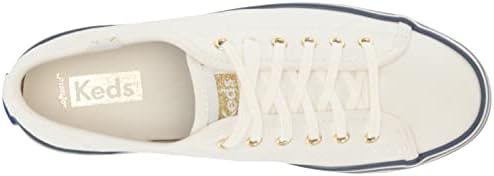 Keds Women's Triple Up Sneaker, White/Blue Varsity, 10 | Image 4