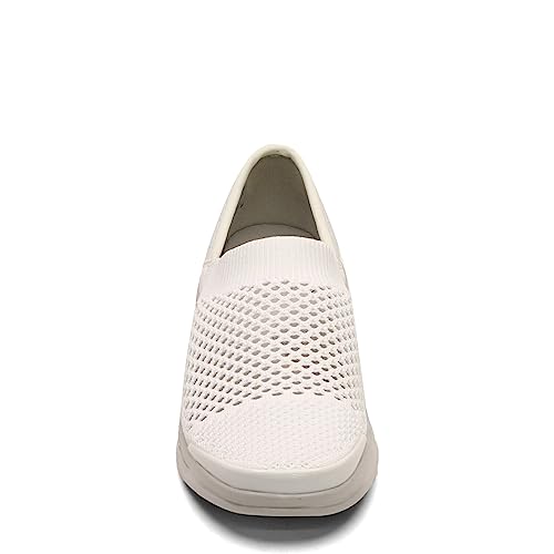 BZees Womens Charlie White Slip-ons 10 W by LifeStride - Image 5