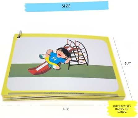 NerdNerdy What Question Intermediate Level | Reserach Backed/Speech Therapy Material/Autism Toy for Speech Development/Helps in receptive Language/Language & Communication/Sensory Integration.