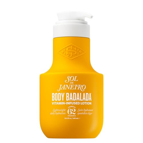 Sol de Janeiro Body Badalada Vanilla Lotion | Vitamin-Infused Body Lotion | Cheirosa 62 Fragrance | 400ml