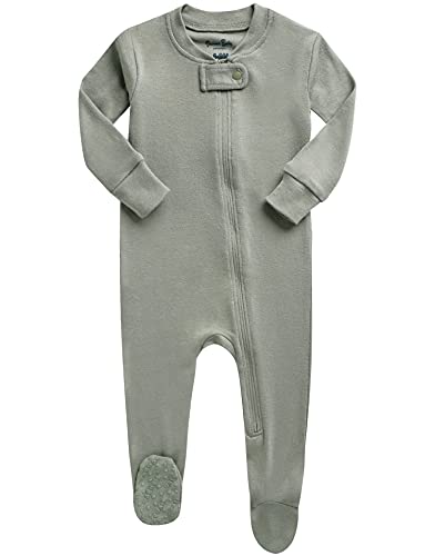 Image of VAENAIT BABY Infant Toddler Boys Girls Footed One-Piece Sleep and Play Premium Modal Pajamas 1-2 Pieces
