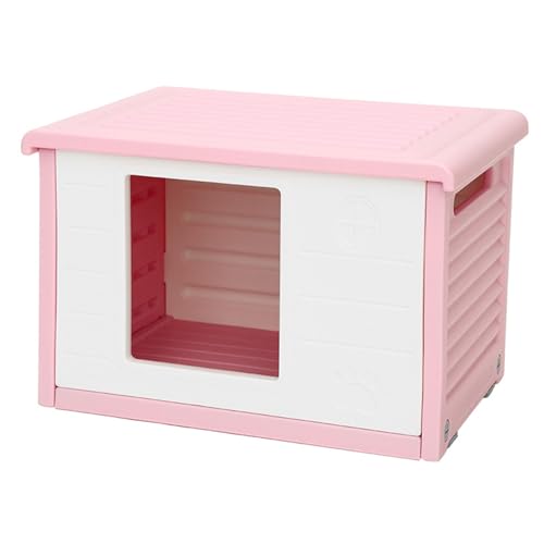 FWYTT �y�b�g�n�E�X ���O �O�L�n�E�X �h�� �L���b�g�n�E�X �J�悯 �����΍�h�b�O�n�E�X ��O�L�n�E�X �ѕz�t�� �h�� �Ϗd �ʋC�� ������ ���^�� �L �h�� ���C �g���ȒP �ې� ���O���\�ȃf�U�C�� (�s���N)