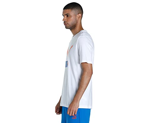 Image of Puma Men Cotton Regular Fit T-Shirt