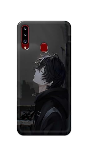 Image of PRINTFIDAA Printed Hard Back Cover Case for Samsung Galaxy A20s Back Cover (Famous Anime Cartoon Character) -112