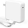 Cargador Mac Book Pro – Cargador USB C de 118 W, cargador rápido compatible con MacBook pro/Air, M1 M2 M3 M4, iPad Pro, Samsung Galaxy y más, incluye cable de carga