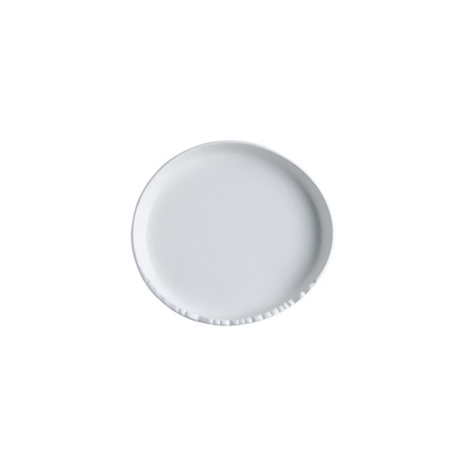 WALKFBPlate Creative Conception Of Irregular Shaped Notched Plate Cold Dish Special Tooth Shaped Plate