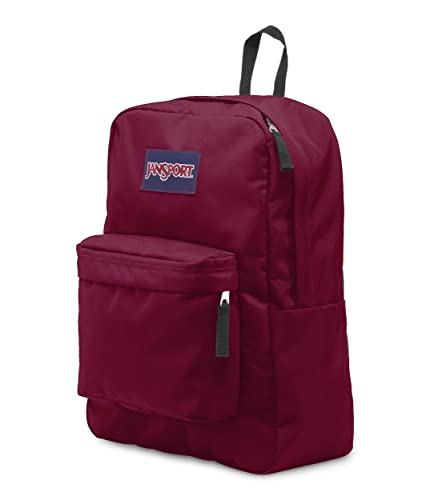 Image of JanSport SuperBreak One Backpacks - Durable, Lightweight Bag with 1 Main Compartment, Front Utility Pocket with Built-in Organizer - Premium Backpack, Russet Red