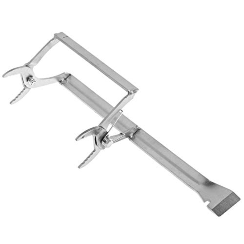 MB-LANHUA Beekeeping Equipment，Beehive Clip Stainless Steel Frame Capture Clamp Grasp With Knife Bee Case Cap Beekeeping Tools Equipment Clips Professional