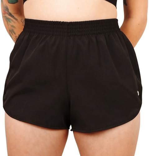 Short Feminino Soltinho Praia Verão Shortinho Liso Elastano She B...
