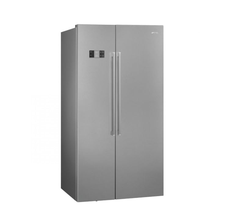 Smeg SBS63XDE frigorifero side-by-side Libera installazione 580 L E Acciaio inox
