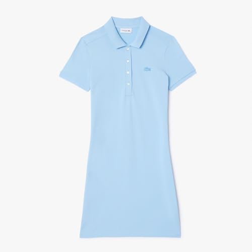 Image of Lacoste Women's Slim Fit Stretch Petit Pique Polo Dress