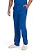 Dickies Scrub Pant for Men Natural Rise Drawstring Bottoms with 6 Pockets and Back Elastic Waistband - DK015, XL, Royal