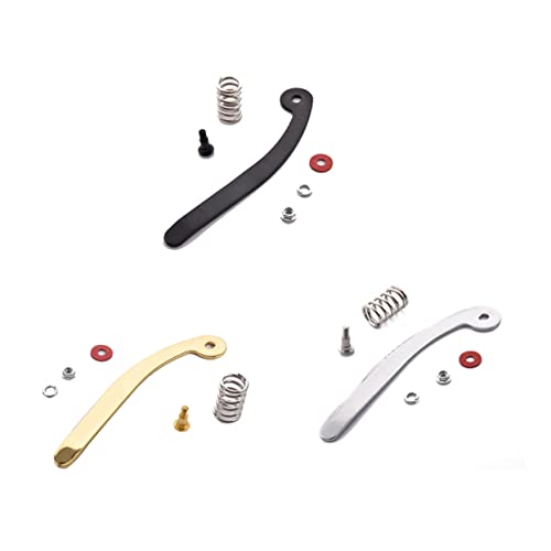 Yardwe Jazz Electric Guitar Tremolo Bridge Tailpiece Replacement Whammy Bar Guitar Vibrato Bridge Tailpiece