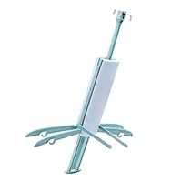 DIYEAH Foldable Travel Hanger Portable Clothes Drying Rack for Indoor Outdoor Use Space-saving Multi-clip Stand for Socks Underwear Towels Compact Foldable Design for Travel Accessories