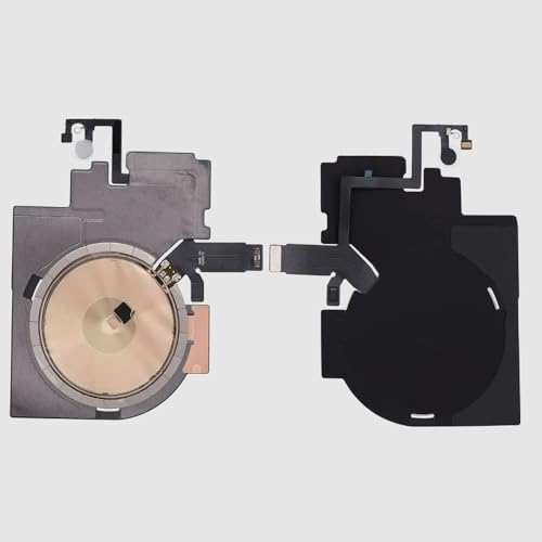 ePartSolution Replacement for iPhone 16 Plus NFC Wireless Charging Coil Flashlight Flex Cable