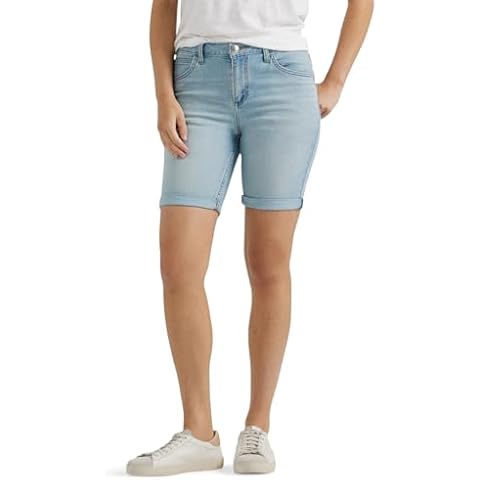 Lee Women's Bermuda Denim Shorts Cover