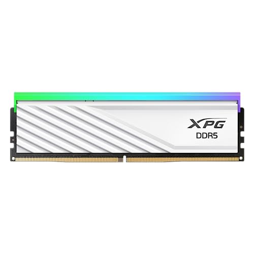 Image of ADATA XPG Lancer Blade RGB DDR5 32Gb (2x16GB) 6000 Mhz CL 30-40-40 U-DIMM Desktop Memory RAM -AX5U6000C3016G-DTLABRWH (White)