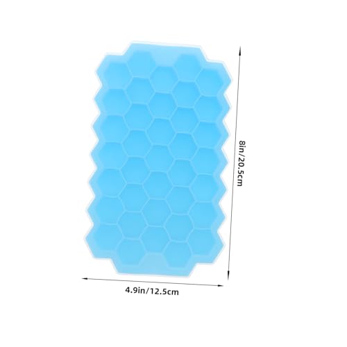 Molde de silicona para cubos de hielo con tapa miniatura 2