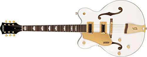 G5422GLH Electromatic Classic Double-Cut LH Snowcrest White - Les Beatles, Paul McCartney, John Lennon, RIngo Starr, George Harrison G5422GLH Electromatic Classic Double-Cut LH Snowcrest White