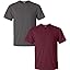 Charcoal/Maroon
