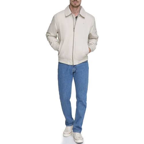 Image of Dockers Men's Microtwill Golf Bomber Jacket