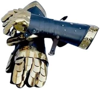 Gauntlets Armor Medieval Late Gothic Knight Finger Gloves