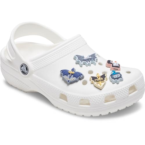 Image of Crocs Jibbitz Flowers Shoe Charm Packs, Dark Magic, 5-Pack