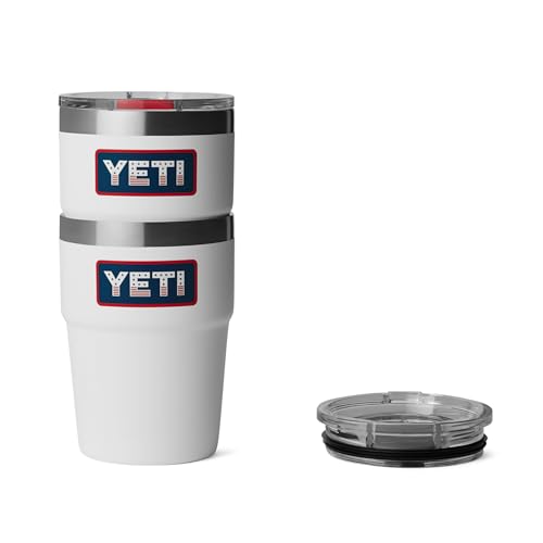 Image of YETI Rambler 16 oz Stackable Tumbler, Vacuum Insulated, Stainless Steel with MagSlider Lid | Stackable