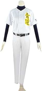 ダイヤのA　ベースボールシャツ　MIZUNO　沢村栄純　Sサイズ Amazon.co.jp: ダイヤのA風 ダイヤのエース 青道高校 沢村 栄純