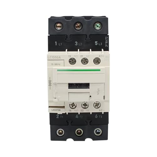 Contacteur DC tripolaire LC1D50A pour gestion d'énergie 50A 24V