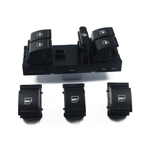 Interrupteur de lève-vitre électrique 1K4959857B commande de vitre Golf MK5 MK6 Passat CC