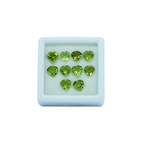 Péridot naturel 6 mm calibré sans défaut pour réparer ou monter vos bijoux