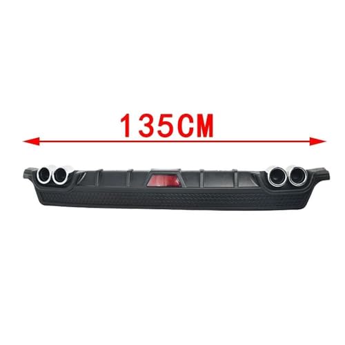 Spoiler Pare-Chocs Arrière Lèvre PP Noir 135CM Jupe Diffuseur Toyota Corolla - 2