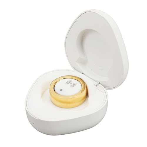 Smart Health Ring, SR300 Fitness Ring IP68 Waterproof, Built in Pedometer, Multi Sport Modes Sleep Tracking Ring with Charging Case for Men and Women, (Size20 (US 10, for