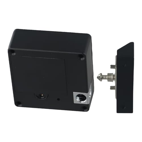 Serrure de porte electronique connectee NFC et carte IC sans cle noir