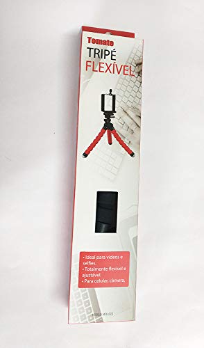 Mini Tripé Flexível Para Celulares e Ajustável com suporte