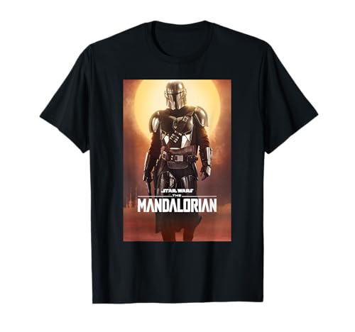 T-shirt Star Wars The Mandalorian de qualité supérieure avec imprimé graphique durable