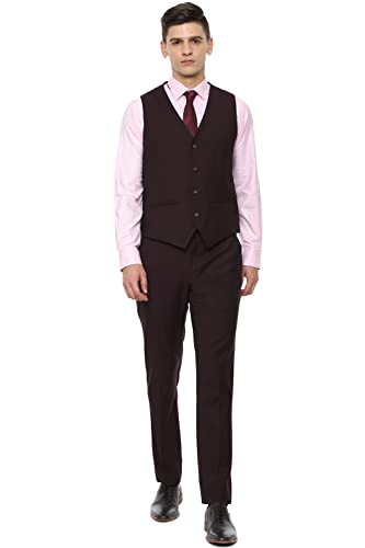 Image of Van Heusen Men's Polyester Blend Three Piece Suit-Dress Set
