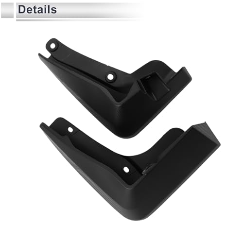 Image of X AUTOHAUX 1set Front and Rear Mud Flaps Splash Guards Mud Guards for Subaru Crosstrek 2023-2024 W /Mount Accessories