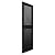 Plastic Development Group LSBLCK1455 14 x 55 Inch Decorative Exterior Vinyl Plastic Faux Louvered Window Shutters with Installation Kit and Instructions, Black