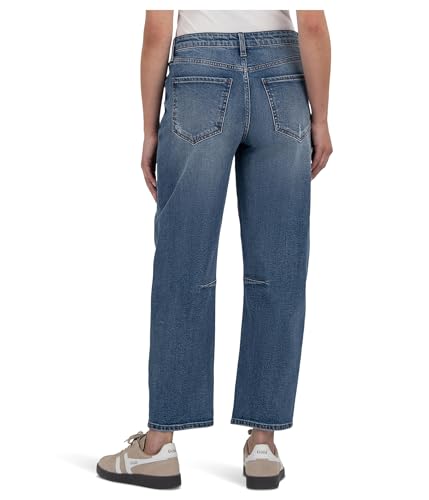 KUT from the Kloth Women's Ashley High Rise Slouchy Barrel Straight Leg3