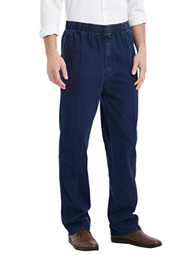 IDEALSANXUN Men’s Elastic Waist Jeans3