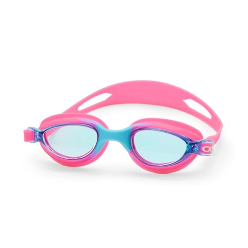 Image of Boldfit Swimming Goggles for Men & Women with Adjustable Strap Anti Fog Goggles for Swimming Men Swimming Goggles for Women Air Tight Swim Goggles UV Protection Training Swim Goggles - ROSEO Blue