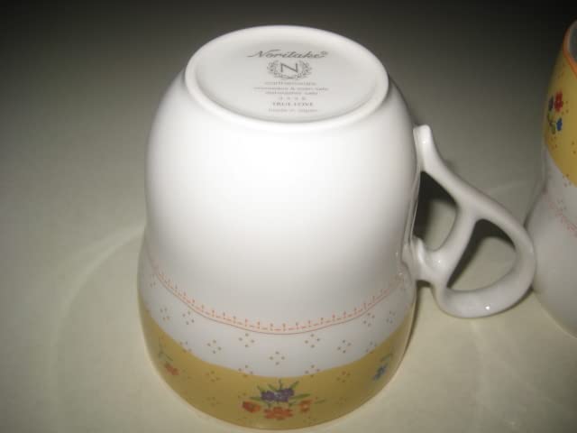 ◇Noritake TRUELOVE◇ Amazon.co.jp: Noritake True Love Mug, Yellow, NORITAKE