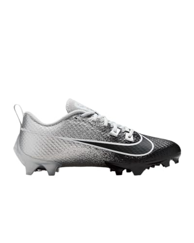 Nike Vapor Edge Speed 360 2 Football Cleats (Metallic Silver/Black-White, US Footwear Size System, Adult, Men, Numeric, Medium, 8.5)