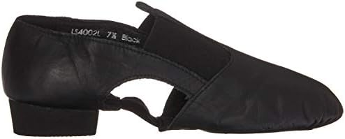 Leo Women's Jazz Sandal Dance Shoe, Black, 7 Medium US Review | Image 5