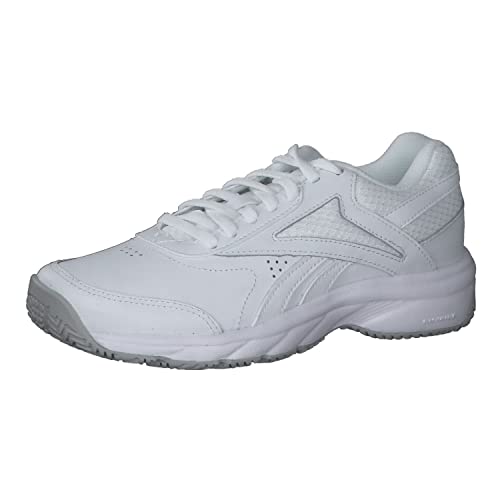 Reebok Women Work N Cushion 4.0 Sneaker, White/Cold Grey 2/White, 7.5