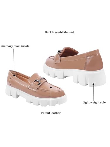 Image of TRYME Trendy Comfortable Extra Cushion Inner Sole Casual Loafer Shoes with Low Heels for Womens and Girls